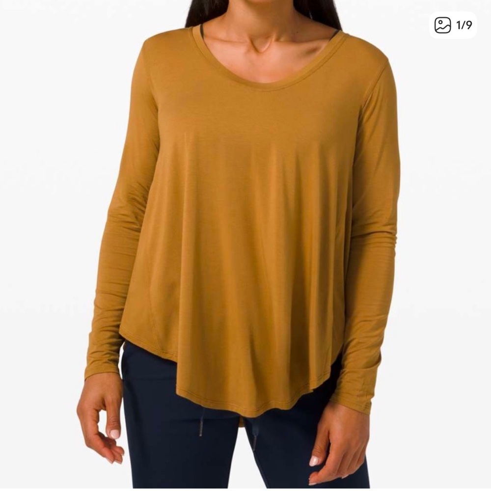 Lululemon Up for Down Time Long Sleeve – Size 12